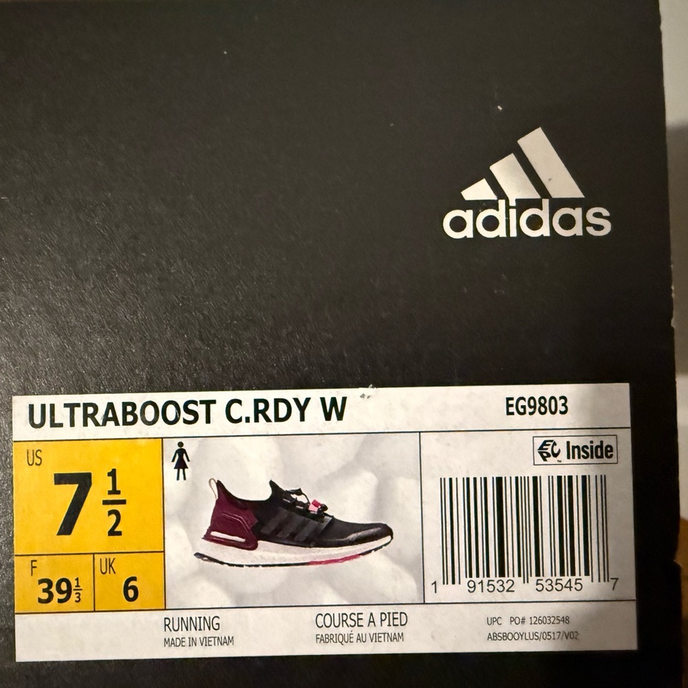 Brand NWT Adidas women’s ultra boost in size 7.5
